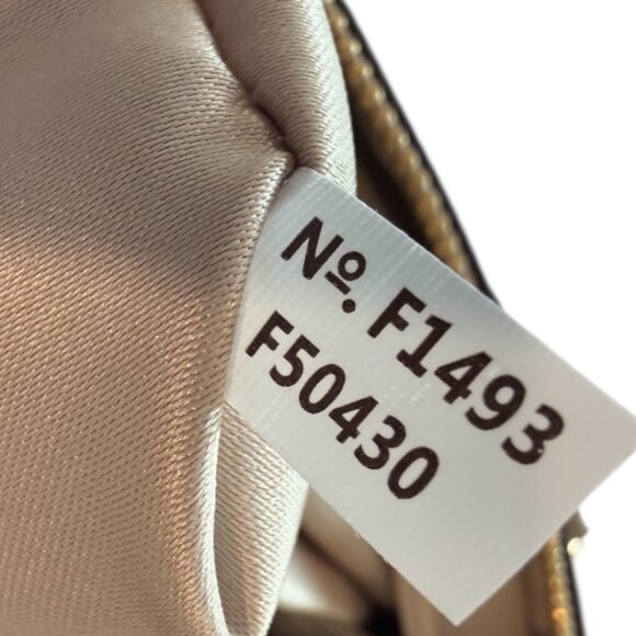 Coach Mini Bennett Crossgrain Leather Satchel Beige Sand - Picture 5 of 15